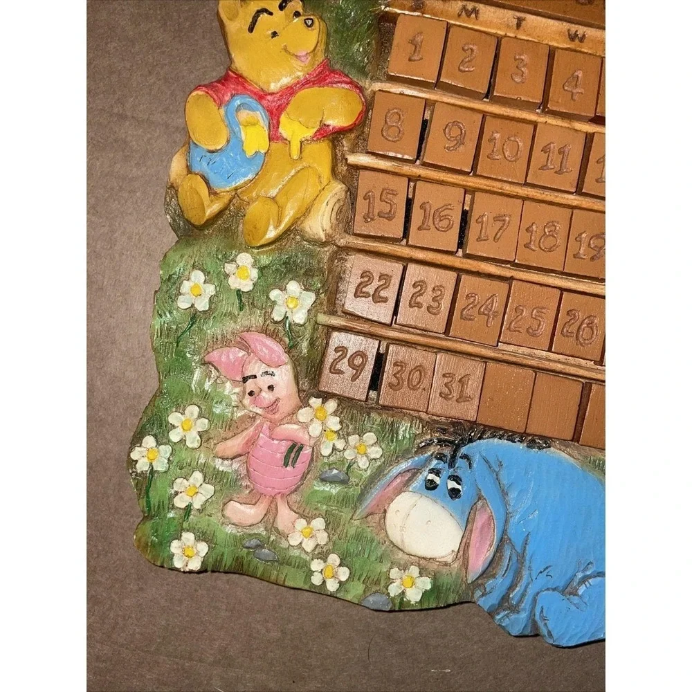 Vintage Winnie The Pooh Perpetual Calendar